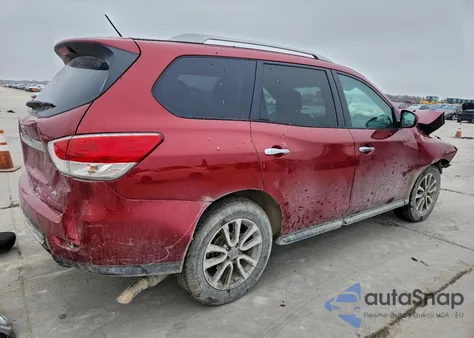2016 Nissan Pathfinder S z USA, uszkodzony, nr VIN 5N1AR2MMXGC640515